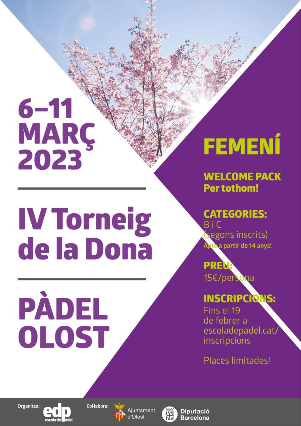 IV Torneig de la Dona de pàdel